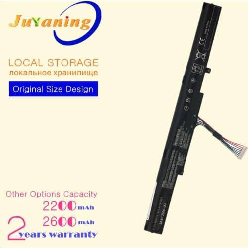 New Laptop Battery For Asus GL752VW N752V GL752JW N552V A41N1501 X751