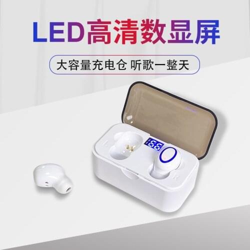 P08 TWS Bluetooth Wireless Headset with Microphone Charging Box 3D Stereo Music In-Ear Sports Earbuds For Android IOS Cell Phone