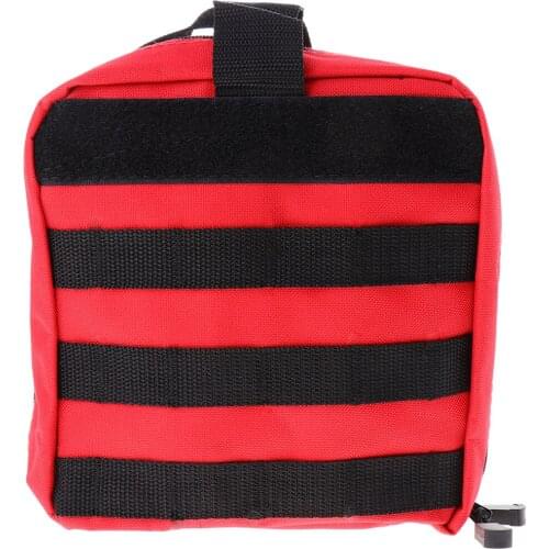 Portable First Aid Kits Pouch Bag Outdoor Survival Emergency Gear 600D Oxford cloth ( only bag )