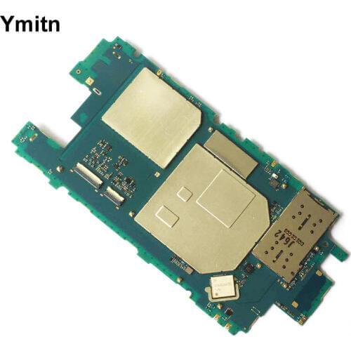 Ymitn Tested Unlocked Mobile Electronic Panel Mainboard For Sony Xperia X Compact xc F5321 F5322 Motherboard Circuits Flex Cable