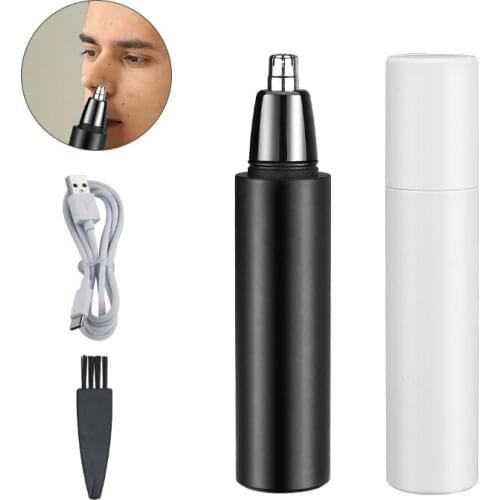 SF-M1 Ear and Nose Hair Trimmer 2021 Professional Painless Eyebrow and Facial Hair Trimmer for Men and Women Waterproof Blade