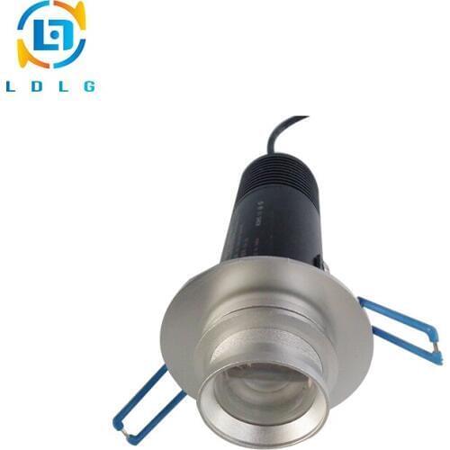 LED 10W Gobo Logo Projector Light 1200lm Rustproof Aluminum Alloy Indoor Advertising Custom Logo LED Gobo Projector Lighting 10W