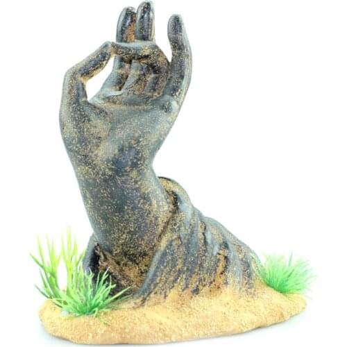 Fish Tank Decorations Hand Statue Aquarium Ornaments