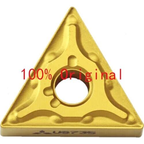 10pcs TNMG160404-MA UE6020 TNMG160404-MA UE6120 100% original external Turning tool carbide insert lathe cutter tools