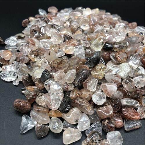 100g Wholesale New Product Natural Polished Colored Hair Crystal Healing Crystals Stones