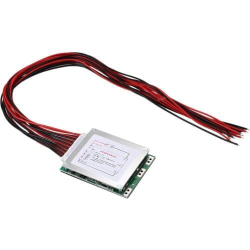 16S 48V 20A 18650 LiFePo4 Battery Protection Board BMS PCB with Balance for E-Bike EScooter