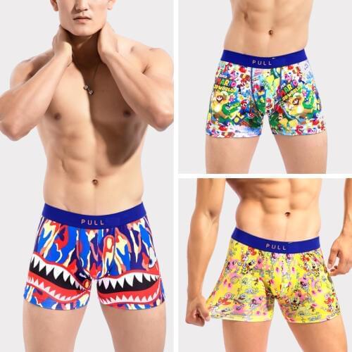 2020 New Arrival Pullout Underwear Men Boxers Shorts Sexy Bermuda Male Trunk Master Lovers Gift IN LIMITED EDITION ANNIVERS