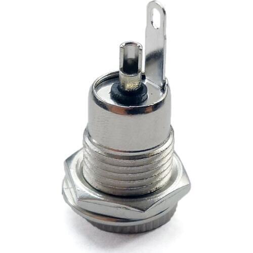 5.5 mm x 2.1mm DC Power Jack Socket Female Panel Mount Connector metal 5.5*2.1 DC099