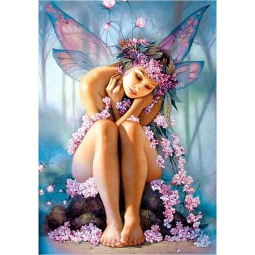 5D DIY Diamond Paintings Full Round AB Drill Mosaic Kits Embroidery Stickers Decoration diamond paint Anime Home Decor