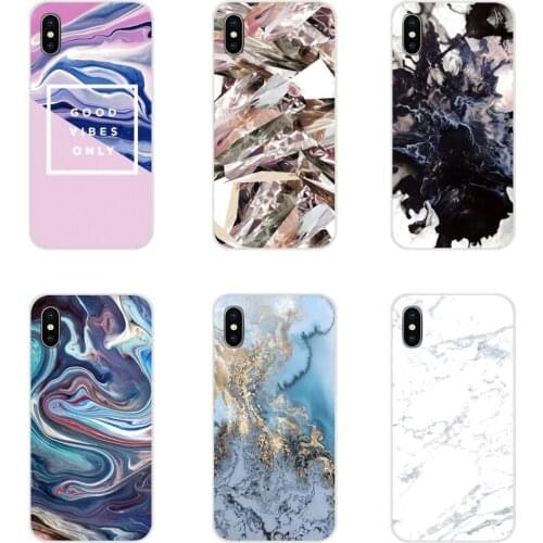 Accessories Phone Cases Covers For Samsung A10 A30 A40 A50 A60 A70 Galaxy S2 Note 2 3 Grand Core Prime grunge marble pink weird