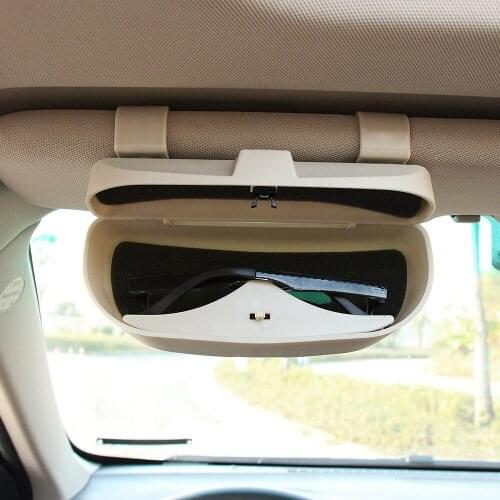 Car Glasses Box Storage Holder Sunglasses Case for Citroen C1 C2 C3 C4 C5 C6 C8 C4L Elysee Xsara CACTUS DS3 DS4 DS5 DS5LS DS6
