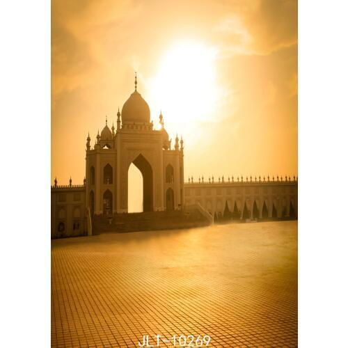 Photography Backdrops Indian Taj Mahal landscape Backgrounds for Photo Studio Vinyl Cloth Computer Printed 3D Photo Background