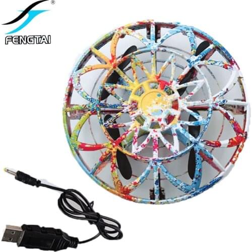 UFO UFO Induction Aircraft Mini Remote Control Helicopter Drone Child Feeling Infrared Remote Control Four-axis Induction Toy