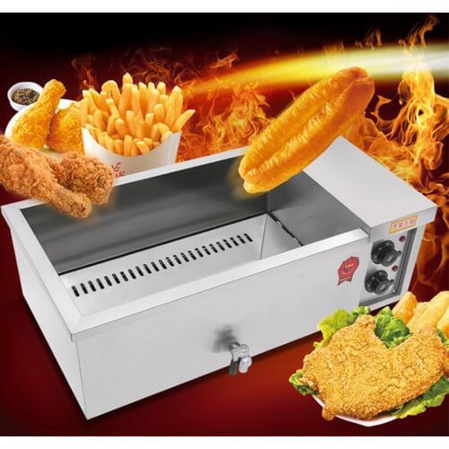 Commercial Electric Fryer Potato Chips Fryer Fried skewers Fried Chicken Cutlet French Fries Machine