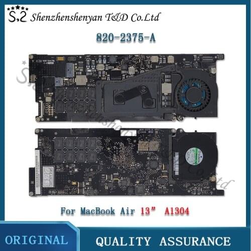 A1304 Logic Board for macbook Air 13 2008 motherboard 820-2375-A 661-5198 21PJ1MB00F0 MC234LL/A MB234LL/A 1.86G SL940