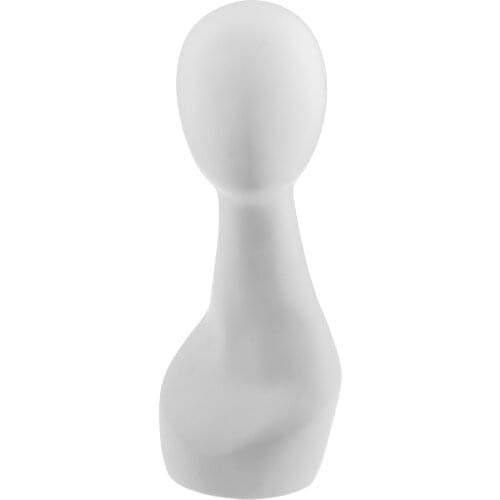 Male Female Mannequin PVC Manikin Head Bust Wig Glasses Hat Display Stand Model