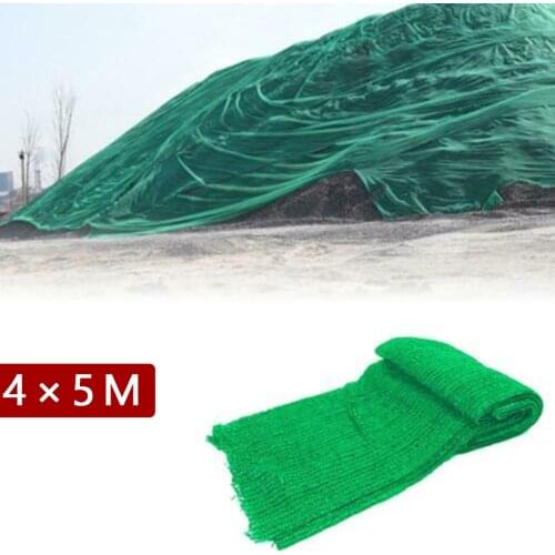 Newly 4*5M 2-Pin Green Dust-Proof Net Construction Site Cover Earth Net Environmental Shading Net And Green Net