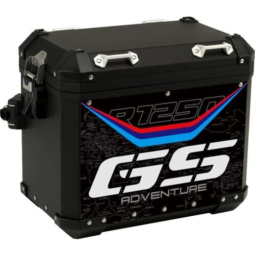 A pair Motorcycle Reflective Decal Case for BMW 2004-202020 R1200GS R1250GS Adventure 2019 ADV Side Trunk Sticker