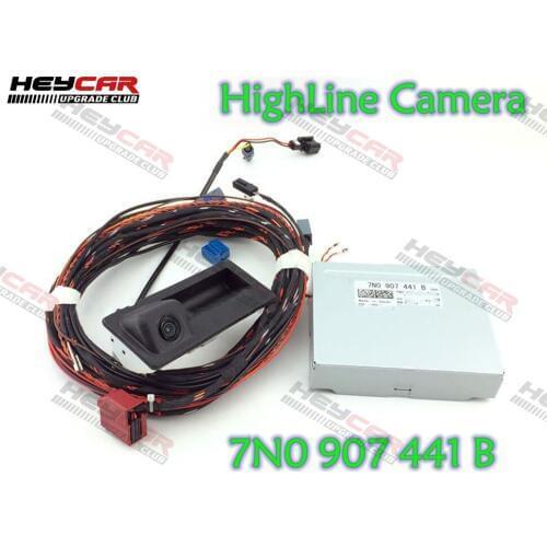 RVC Rear HighLine Camera kit7N0 907 441 B 7N0907441B For Jetta MK6 Tiguan Sharan MIB DIS PRO Radio
