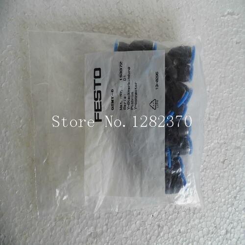 [SA] New original authentic special sales FESTO gas fitting QSMY-6 stock 153 372 --20pcs/lot