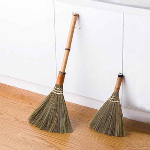 Vanzlife wood floor sweeping broom soft hair fur household floor cleaning tools manual archaize broom sweeper