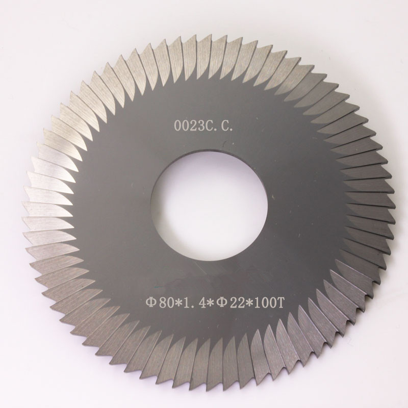 High precision 0023 C.C.slitting saw blade 80-1.4-22 side milling cutter replace WENXING 100G 100H right cutter