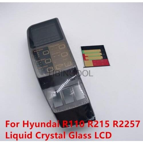 For Hyundai Excavator R110 R215 R2257 Display LCD Panel LCD Glass LCD High Quality Excavator Accessories Free Shipping