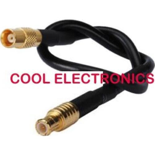 10pcs MCX Female straight to MCX male plug pigtail cable jumper RG174 50cm for wireless