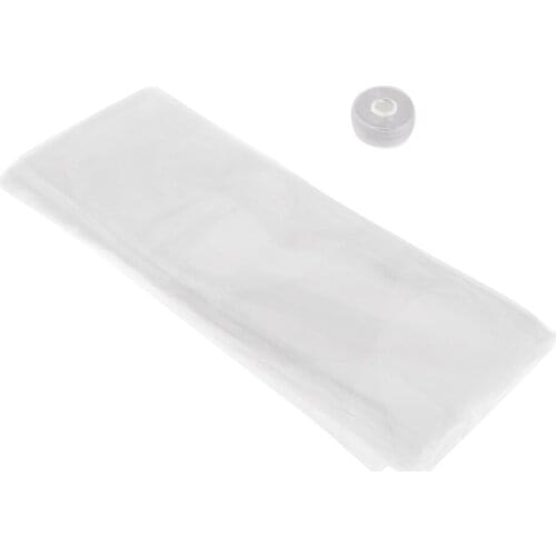 50pcs Water Dissolve Bag Fishing Bait Bag 7x19cm & Water Dissolve String Quick water soluble Environmentally friendly