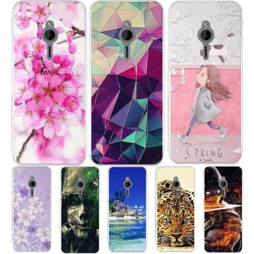 Funda For Nokia Lumia 230 Case Phone Silicone Back Bumper For Nokia N230 TPU Case Paint Shell For nokia 230 Cover 2.8 inch Coque