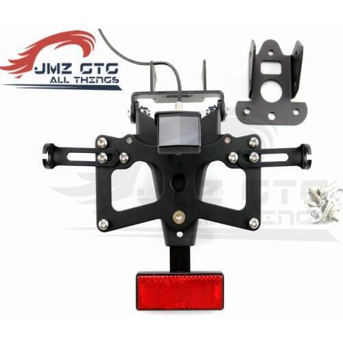 For YAMAHA MT125 2014 2015 2016 2017 2018 Motorcycle Tail Tidy Fender Eliminator Registration License Plate Holder LED Light