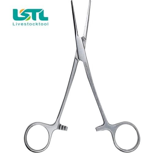 Stainless Steel Hemostatic Clamp Forceps Surgical Forceps Surgical Tool kit Hemostat Locking Clamps Forceps Fishing Pliers hv3n