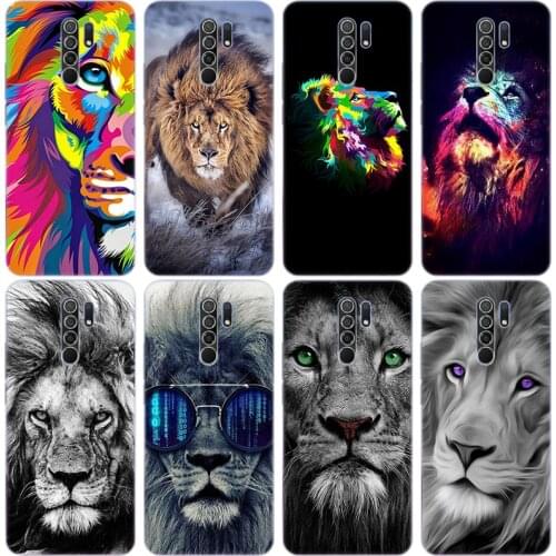 Hot The Lion king animal Silicone Case for Xiaomi Redmi Note 10 9 Pro Max 10S 9S 8T 8 8A 9 9A 9C 9T K40 Pro 5G Soft Cover