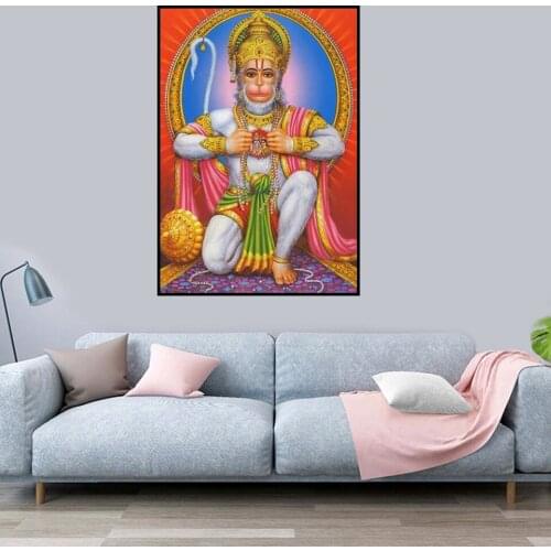 Hanumn God Balaji Bajrang High Definition Printing Sobre Lienzo Carteles E Impresiones Arte De Pared Escandinavo Cuadros Decorai