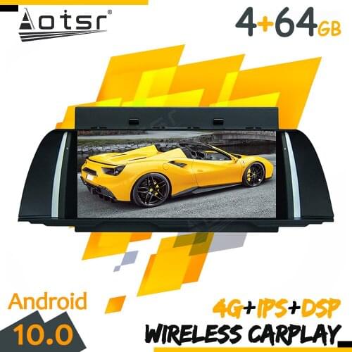 Android Tape Radio Recorder Car For BMW 5 Series F10 F11 2013 2014 GPS Navi Multimedia Player Stereo Autoradio Carplay Head unit