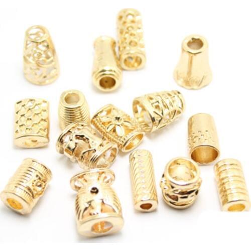 20pcs Metal Bell Rope Stopper DIY sewing supply Pants Cap Decorative Buckle Cord Lock Apparel Shoelace Sportswear Accessories
