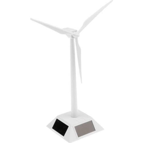 Desktop DIY Solar Power Windmill Model Kids Children Educational Science Toy