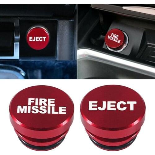 New Car Engine START Button Replace Cover STOP Switch Accessory Key Decor Universal Design Car Cigarette Lighter Plug
