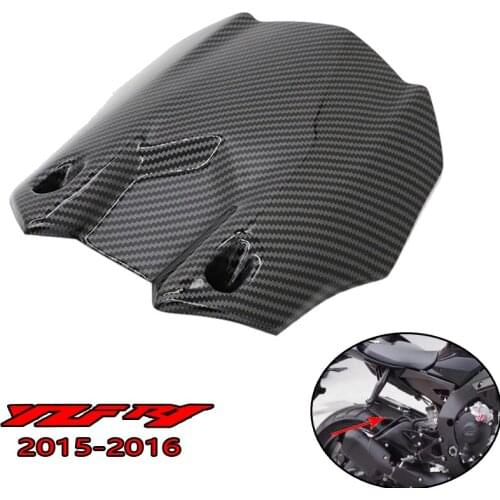 Suitable for Yamaha 2015 2016 YZF R1 carbon fiber rear tire clip fender fender cover motorcycle fairing fender YZFR1 YZF-R1