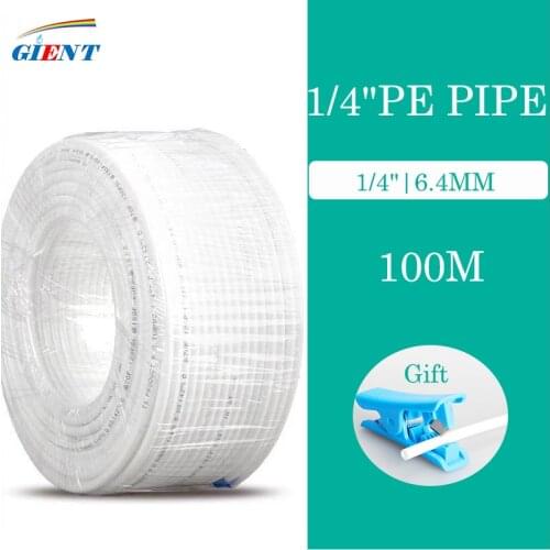 RO Water 1/4" OD PE Hose Tubing Flexible Pipe Tube For Reverse Osmosis Aquarium Filter System Water Purifier Accessories