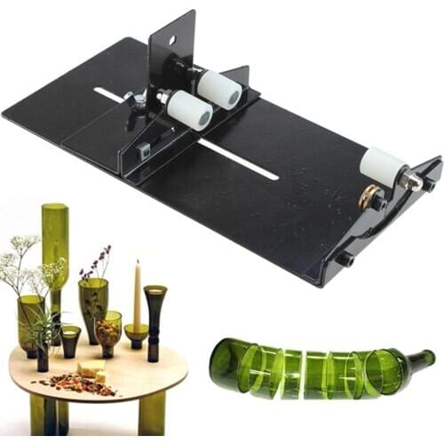Stainless Steel Glass Bottle Cutter DIY Art Craft Wine Container Cutting Tool Better Cutting Control Create Glass Sculptures