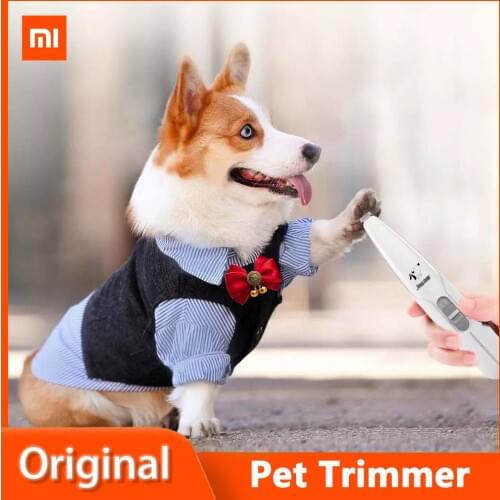 Xiaomi JASE Pet Trimmer Portable Animal Hair Clipper Two-speed Regulation Low Noise Applicable Such As Dog And Cat