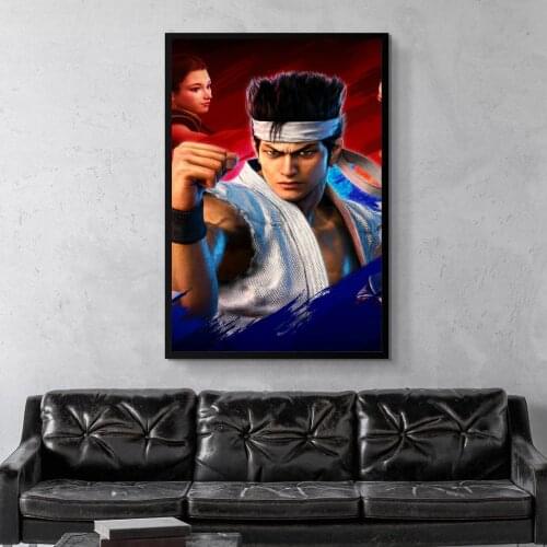 Virtua Fighter 5 Ultimate Showdown Video Games Canvas Poster Home Wall Painting Decoration (No Frame)