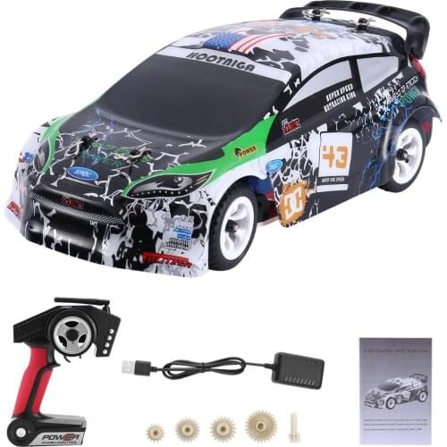 Wltoys K989 1/28 4WD Brushed RC Remote Control Rally Car RTR with Transmitter Explosion-proof Racing Car Drive Vehicle