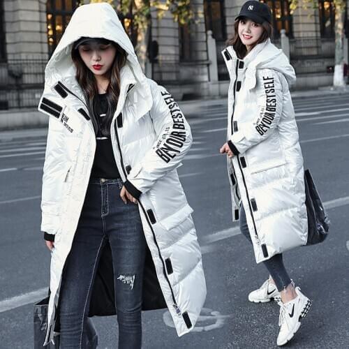 Winter Jacket Women Coat Long Parka Hooded Parka Winter Coat Women Oversized Puffer Jacket Casaco Feminino Long Women Jacket