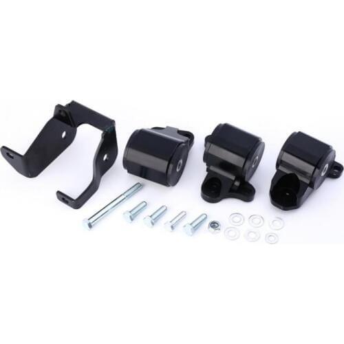 1 Set Aluminum Engine Swap Mount Kit W/ Bracket for Honda Civic D16 B16 B18 B20 EK 1996-2000 T6061