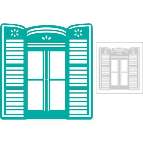 2020 New Window and Door Metal Cutting Dies For Embossing Cut Paper Craft Decoration Greeting Card Album Scrapbooking No Stamps