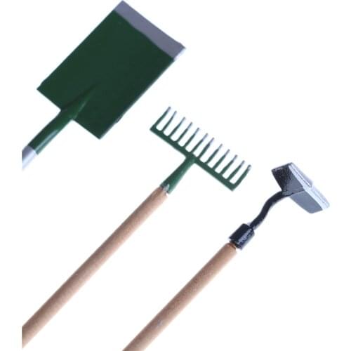 3pcs/set Kid Children Fairy Garden Accessories Mini Garden Tools Pretend Play Classic Educational Toys Gift