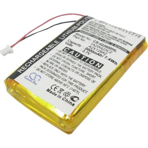 2021 Battery For Garmin 1A2W423C2 iQue 3200,iQue 3600,iQue 3600a 2000mAh