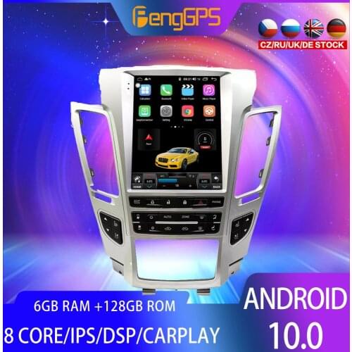 128G Tesla Style Screen For Cadillac CTS 2008 2009 2010 2013 Car Radio Multimedia Video Player Navigation GPS Android 2 Din Dvd